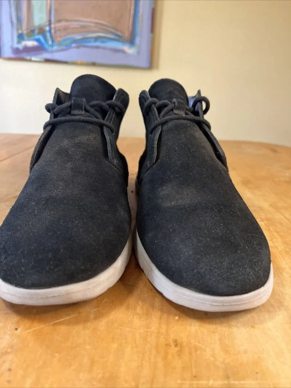 UGG Australia Freamon Men’s Size 9.5B Black Suede Casual Chukka Ankle Boots